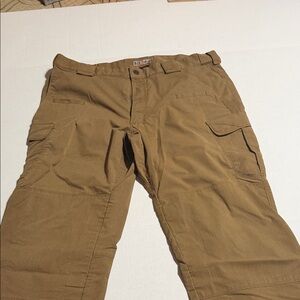 5.11 Tactical Brown Cargo Pants 38x32